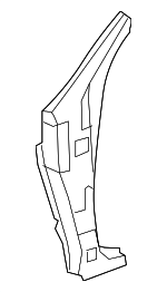 611090C051 - Body: Hinge Pillar Reinforced for Toyota: Sequoia, Tundra Image