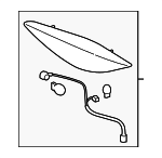 15833280 - Electrical: Tail Lamp Assembly for Pontiac: G6 Image