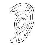 45256T5R000 - : Splash Shield for Honda: Fit Image