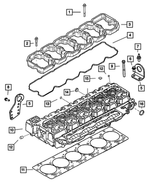 68321610AA - : Cylinder Head for Mopar Image
