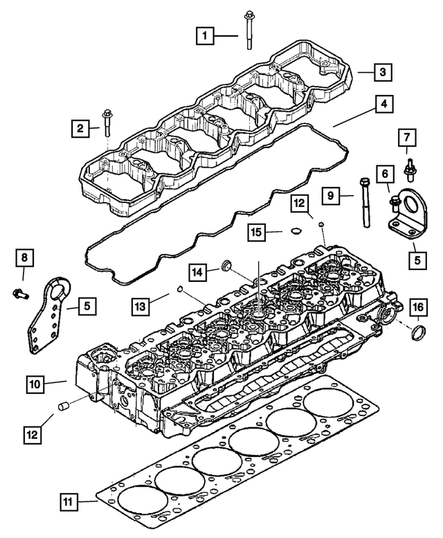 « 68321610AA –  : Cylindre Culasse pour Mopar Image »
