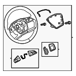 4N0419091AGJQM - Steering: Steering Wheel for Audi Image