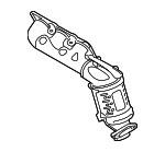 285103CKA0 - Exhaust: Mnfd W/Converter for Hyundai Image