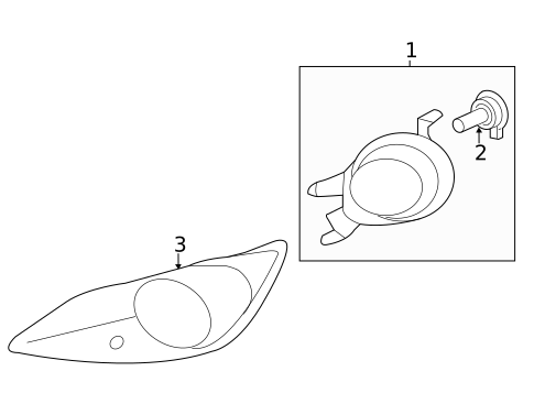 Bumper & Components - Front for 2015 Hyundai Veloster #2