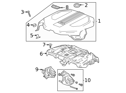 Engine Appearance Cover for 2025 Cadillac CT5 #0