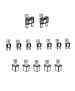 68565828AA - Electrical: Micro Fuse for Mopar Image