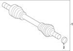 36013420 - : Axle Assembly for Volvo Image