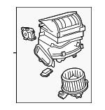 8713002520 - HVAC: Blower Assembly for Toyota: Corolla, Matrix, RAV4 Image