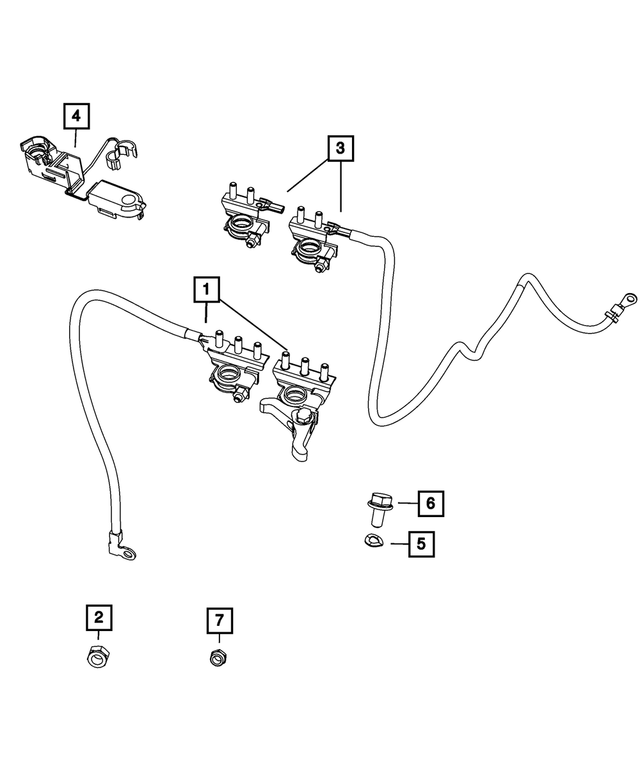 6106166AA - Electrical: Hex Nut for Mopar Image