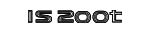 7544353280 - Body: Nameplate for Lexus: IS200t Image
