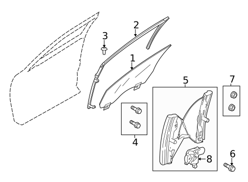 Front Door for 2010 Lincoln MKS #0
