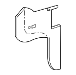 52028631AC - Cooling System: Air Seal for Dodge: Dakota, Durango Image