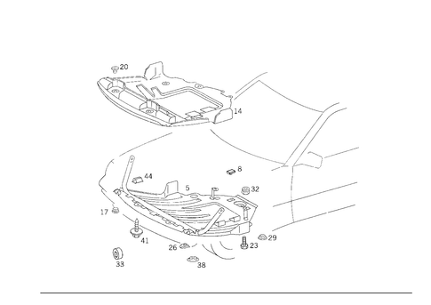 Oil Pan Undershield for 1989 Mercedes-Benz 300E #2