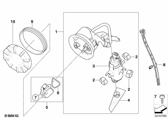 16147680379 - : Fuel Pump for BMW-Motorrad Image