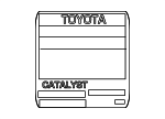 1129828A10 - : Emission Label for Toyota: Matrix Image