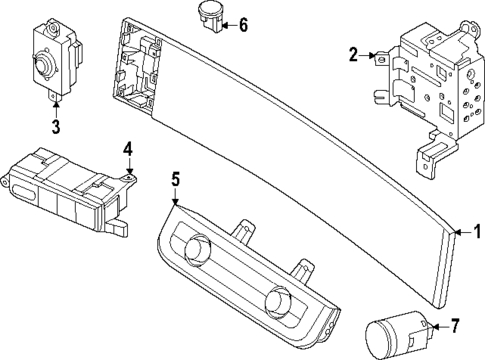 Cluster & Switches for 2025 Hyundai Santa Cruz #0