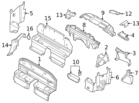 Heat Shields for 2014 Audi R8 #0