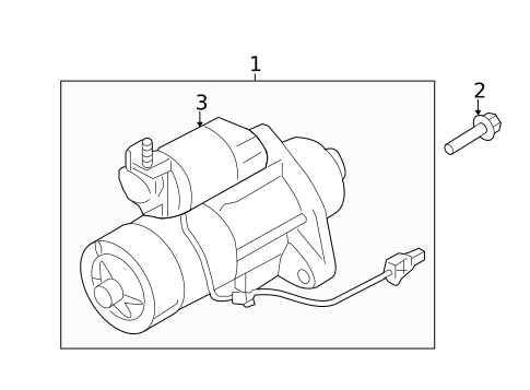 Starter for 2019 INFINITI Q70 #0