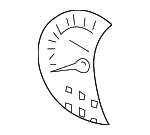 943602E500 - Body: Gauge Bezel for Hyundai: Tucson Image