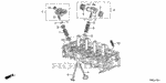 14624R40A01 - Engine: ARM ASSY., EX. ROCKER for Honda Image