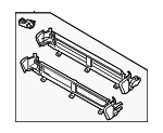 52811FN00A - Body: Shutter for Subaru Image