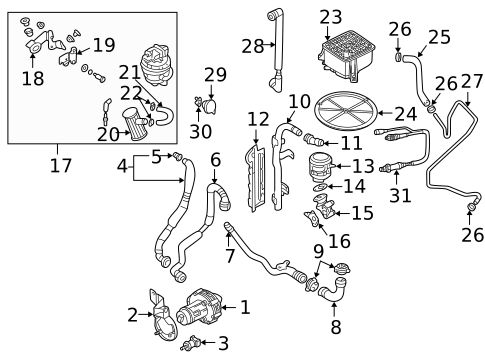 Powertrain Control for 2005 Volkswagen Passat #3