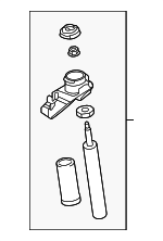 32346074 - : 2017-2025 Volvo - Shock Absorber for Volvo: V90, V90 Cross Country Image