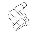 2976803807 - Body: Glove Box Latch for Mercedes-Benz Image