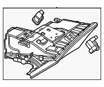 29668012001D67 - Body: Glove Box Assembly for Mercedes-Benz Image