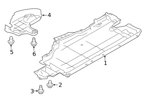 Under Cover & Splash Shields for 2014 Subaru XV Crosstrek #0