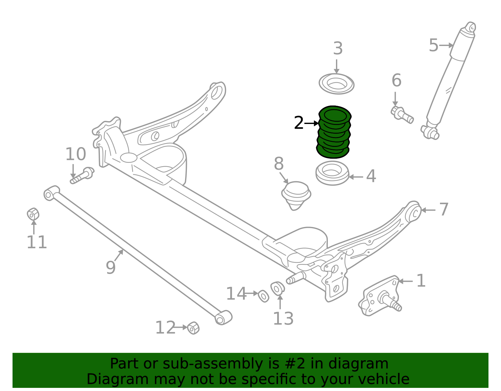 LD62-28-011 - Coil Spring - 2002-2006 Mazda MPV | Mazda Swag