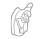 1245461543 - Brakes: ABS Sensor Bracket for Mercedes-Benz Image