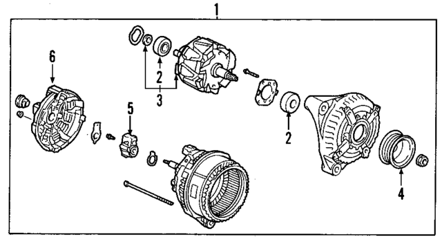 31111PT0003 - Electrical: Bearings for Acura Image