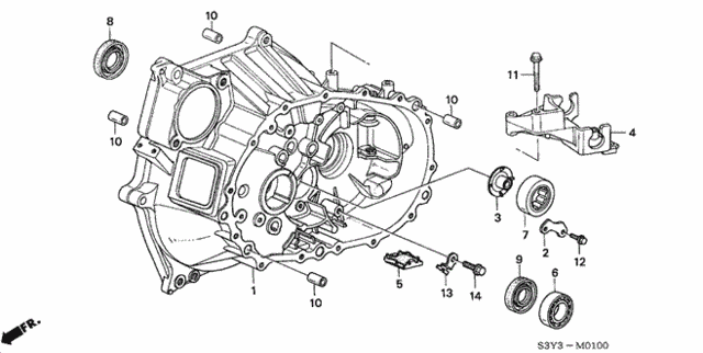 Clutch Housing for 2002 Honda Insight #0