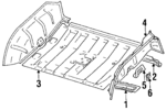 6211160A30 - : Floor Pan for Suzuki Image