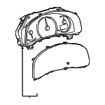 8380076630 - : Instrument Cluster for Lexus: CT200h Image