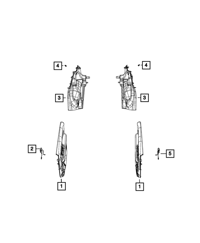 68334655AA - Electrical: Courtesy Lamp for Mopar Image