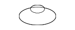 72311S5S003 - Body: Door Seal Clip for Honda Image