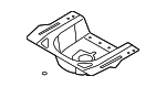 655130A000 - Body: Rear Floor Pan for Hyundai Image