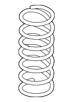 7L6411105K - : Coil Spring for Volkswagen: Touareg Image