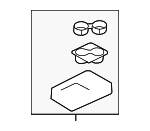 AE5Z5467112CA - Body: Armrest Assembly for Ford: Fusion | Mercury: Milan Image