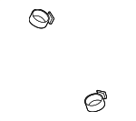 7129952104 - Cooling System: Vent Pipe Clamp for BMW: 328d, 328d xDrive, 650i, 650i Gran Coupe, 650i xDrive, 650i xDrive Gran Coupe, 750iL Image