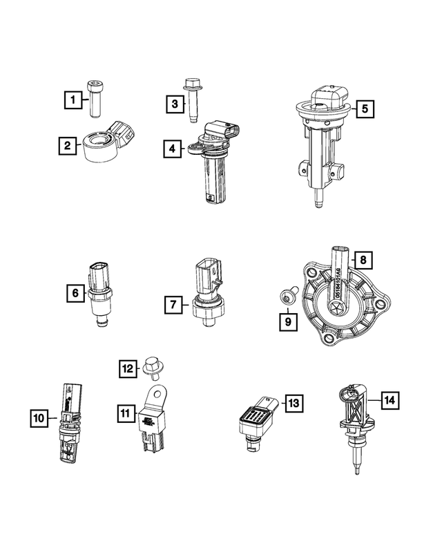 6502993 - Electrical: Hex Flange Head Bolt for Mopar Image