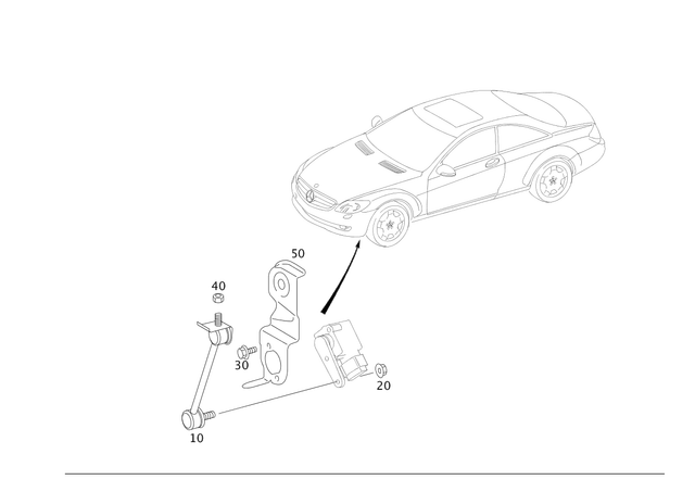 1517 - Front Axle: Hexalobular Screw for Mercedes-Benz Image image