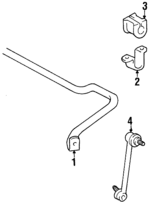 4881028020 - : Stabilizer Link for Toyota: Previa Image