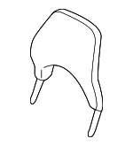 30863805 - Body: Headrest for Volvo: S40, V40 Image