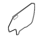 808609BM1A - Body: Water Deflector for Nissan Image