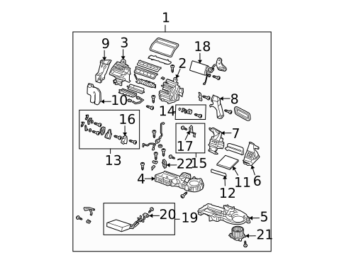 Blower Motor & Fan for 2003 Mazda 6 #0