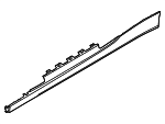 2021-2024 BMW - Rocker Molding