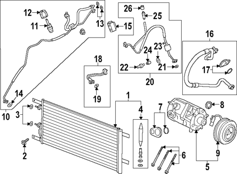 Switches & Sensors for 2024 Ford F-250 Super Duty #1